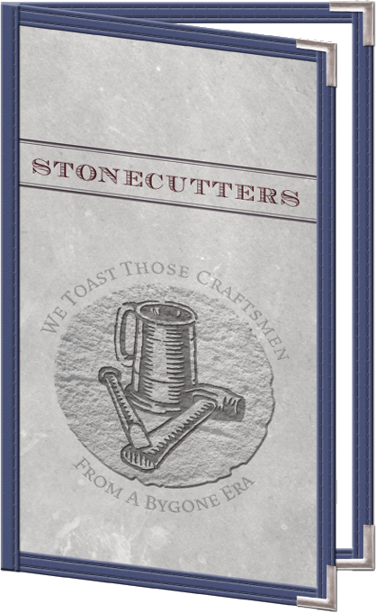 Fiest menu cover sample.